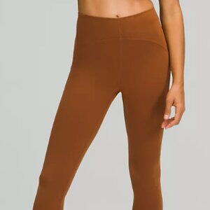 NWOT Lululemon InStill High Rise Tight 25" Copper Brown Size 2 MSRP $118
